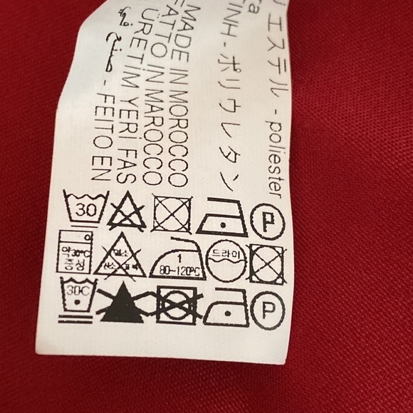 🌹NWT. Zara Dark Pink/Red Satin Shirt Mini Dress with V-neck. Size L. - Picture 10 of 10